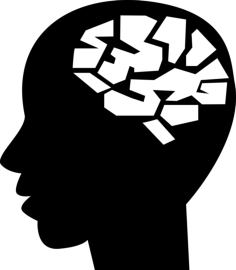 Male Brain Sketch Drawing Svg, Free Vectors File